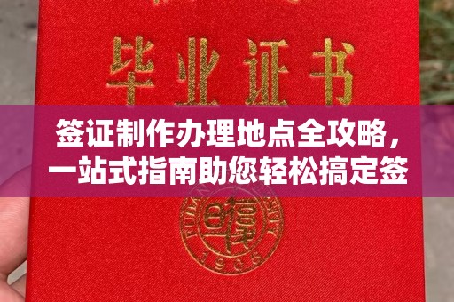 洞口签证制作办理地点全攻略，一站式指南助您轻松搞定签证