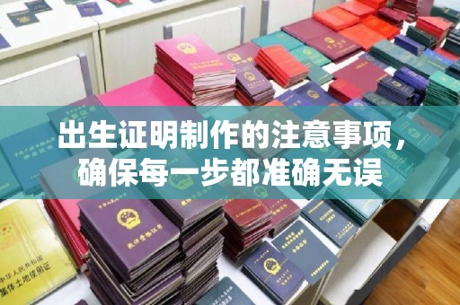 崇义出生证明制作的注意事项，确保每一步都准确无误